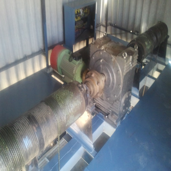 Sharma Electricals Open Type Machinery With 8 Fall Roping Systems