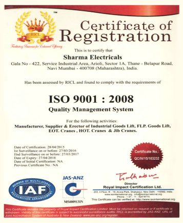 Sharma Electricals - Airoli, Thane, Mumbai